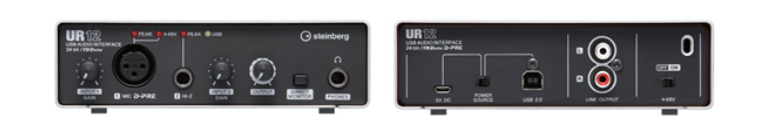 兼容iPad/Mac/PC，实现高品质录音的Steinberg USB音频接口UR12发布