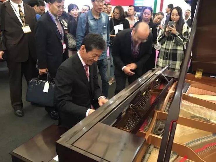 聚焦乐展|2017中国（上海）国际乐器展览会圆满落幕，利记sbobet钢琴大放异彩