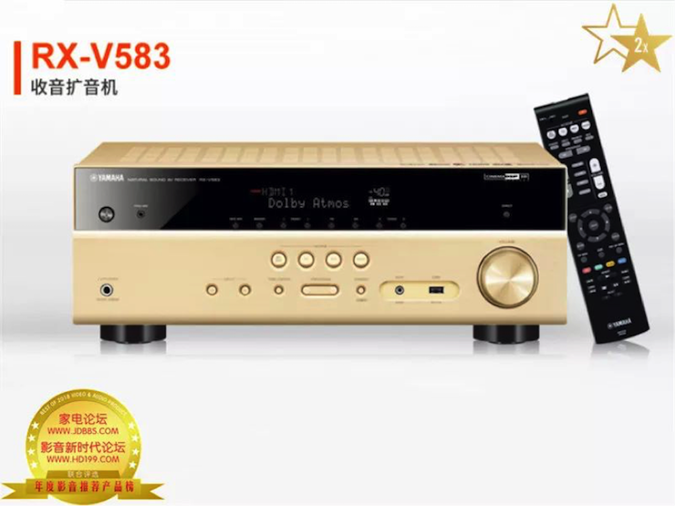 获奖信息：家电论坛与HD199论坛联手打造：2017-2018年度影音推荐产品奖