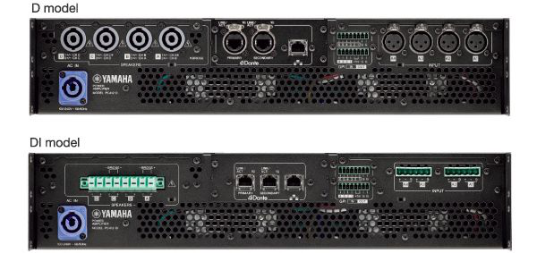 新型网络功放PC系列D/DI型号：通过集成强大的矩阵功能和Dante连接方式，提供高灵活性和可扩展性